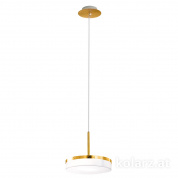 Kolarz Solis 6020.30130 подвесной светильник сусальное золото ø23cm мин. высота 28.5cm макс. высота 278.5cm 1 лампа gx53