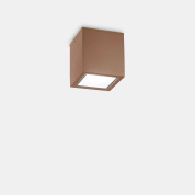 уличный потолочный светильник кофейно-коричневого оттенка