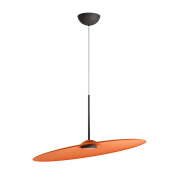 акустический светильник с корпусом черного цвета