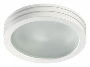 встраиваемый потолочный светильник белый