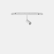 трековый прожектор белого цвета малой мощности для акцентного освещения