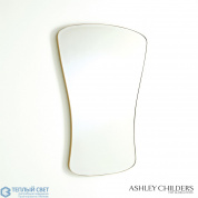 Key Mirror-Simple Satin Brass Global Views зеркало