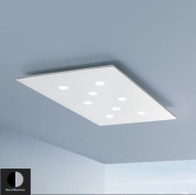 Pop Icone Потолочный светильник прямоугольный Aluminium, Black i-c-0397