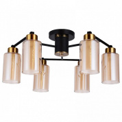 Потолочная люстра Arte Lamp Leo A7027PL-6BK