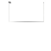 подвесной линейный светильник с тонким прямоугольным корпусом и направленным вниз светом