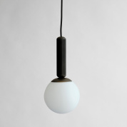 214028 101 Copenhagen Pendant подвесной светильник с круглым стеклянным плафоном на металлическом держателе