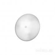 Kolarz Centro 0314.U12.1.W потолочный светильник матовый белый ø32cm высота 8cm 2 лампы e14