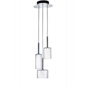 SPSPILL3GRCRG4L Axolight Spillray 3 SP люстра с 3 лампами хром; серый