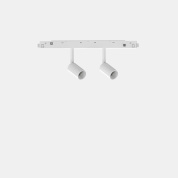 двухсплошной трековый светильник черного цвета