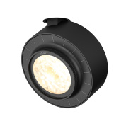 накладной потолочный светодиодный светильник с круглым корпусом и регулируемым направлением света