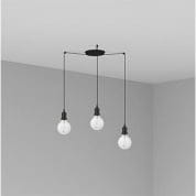 64135-3L ART BLACK PENDANT LAMP 1XE27 2M CABLE 3L подвесной светильник Faro barcelona