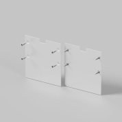 Комплектующие для профиля Maytoni Серебро 642058