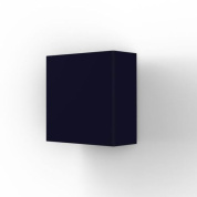 настенный светильник кубической формы темно-синего цвета