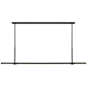 подвесной линейный светильник с двумя вертикальными стойками и горизонтальным модулем
