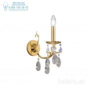 Kolarz VICTORIA 2 3003.61.3.KoT настенный светильник золото 24 карата ширина 10.5cm высота 20cm 1 лампа e14