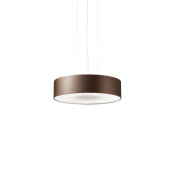 SPSKI070E27MABC Axolight Skin 70 SP Chandelier with eco кожаный абажур белый; коричневый