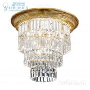 Kolarz MILORD CRYSTAL 0346.14L.15 потолочный светильник французское золото ø50cm высота 46cm 1+3 лампы e27+e14