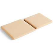 парная подушка для сиденья шезлонга в бежевом цвете