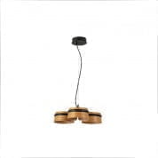 29567 LOOP LED Black pendant lamp подвесной светильник Faro barcelona