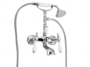 Praga - praga crystal Настенный смеситель для ванны с ручным душем Rubinetteria Giulini F7500