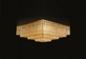 Charleston Murano Glass Ceiling Lamp IV подвес MULTIFORME lighting PL7500Q-100x40-K3