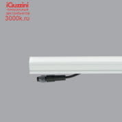 E451 Underscore InOut iGuzzini Top-Bend 16mm version - Cool white Led - 24Vdc - L=354mm