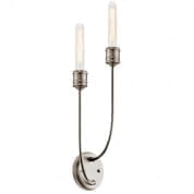 Hatton 2 Light Wall Sconce Classic Pewter настенный светильник 52259CLP Kichler