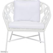 85593 Кресло Ибица Белый Kare Design