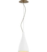 Nimbus Visual Comfort подвесной светильник матовый белый BBL5135WHT