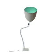 IN-ES070014G-T In-es Artdesign Flower напольный светильник с чашеобразным плафоном и зелёным внутренним покрытием