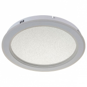 накладной потолочный светильник круглый белый