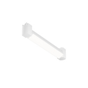 однофазный трековый светильник белого цвета с продолговатым корпусом и рассеянным светом Unity