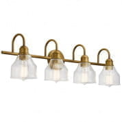 Avery 4 Light Vanity Light Natural Brass настенный светильник 45974NBR Kichler