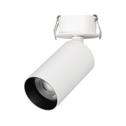 052352 Arlight Светильник SP-GABI-BUILT-FLAP-R50-9W Warm3000 (WH, 60 deg, 230V)