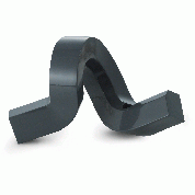 подсвечник из керамики серого цвета