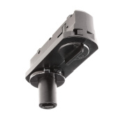 адаптер для однофазного трека чёрный комплектующий элемент