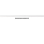 линейный магнитный светильник белого цвета с опаловым свечением 4000K для трека 48V