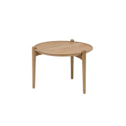 2715-8400 Aria Design House Stockholm Низкий кофейный стол из дуба с круглой столешницей