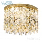 Kolarz PRISMA 1344.112.3.P1.KpTGn потолочный светильник золото 24 карата ø60cm высота 40cm 12 ламп g9