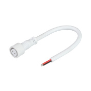 герметичный выводной коннектор питания для одноцветных светодиодных лент