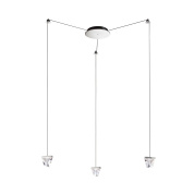 подвесной светильник цилиндрический двухламповый IP40