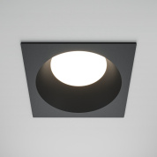 Встраиваемый светильник Maytoni Share 12W Черный DL126-GX53-SQ-B