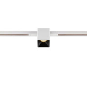 магнитный трековый светильник белого цвета квадратной формы для магнитного трека 48V