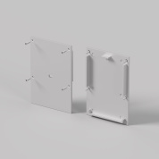 Комплектующие для профиля Maytoni Серебро 642095