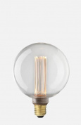 E27 Laser LED Filament Globe 125 mm C Clear Globen Lighting источник света