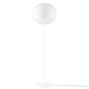 торшер с рассеивателем и стеклянным элементом