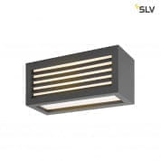 1002035 SLV BOX-L LED светильник настенный IP44 19Вт LED 3000К, 480лм, антрацит