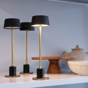 Yoyo rechargeable table lamp Dyberg Larsen настольная лампа черная 5014