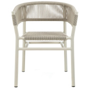 KIPDD44RCD Ethimo Kilt Стул, Varm White / Light Grey