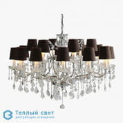 8+4 Light Cut Crystal with cut glass cups люстра Bella Figura CL358 12